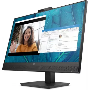HP M27m οθόνη τηλεδιάσκεψης 27 ιντσών (68,6 cm) Full HD 1920 x 1080 IPS 75 Hz, HDMI, DisplayPort, USB-C, ηχεία, μαύρη