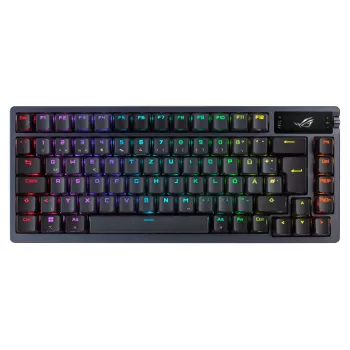 ASUS ROG Azoth Πληκτρολόγιο Gaming USB + RF Wireless + Bluetooth QWERTY Μαύρο