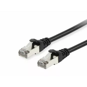 Patch Καλώδιο Equip Cat.6 S/FTP RJ-45 0,15m Μαύρο