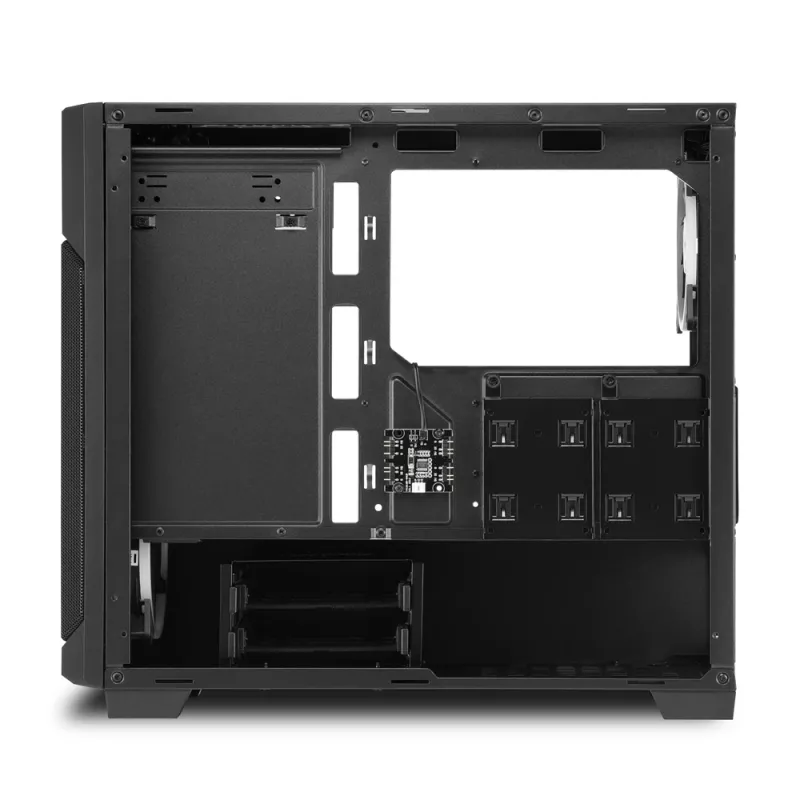 SHARKOON Κουτί Tower - V1000 RGB Micro Tower Μαύρο