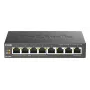 Μη διαχειριζόμενος Switch D-Link DGS-1008P/E, L2, 8 Θύρες, PoE