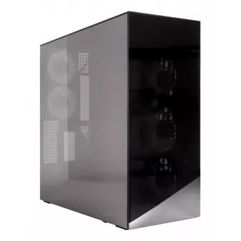 ARCTIC Xtender VG (Mirror Black) Premium κουτί PC E-ATX με κάθετη βάση GPU