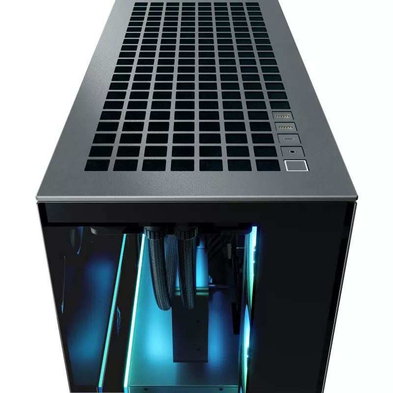 ARCTIC Xtender VG (Mirror Black) Premium κουτί PC E-ATX με κάθετη βάση GPU