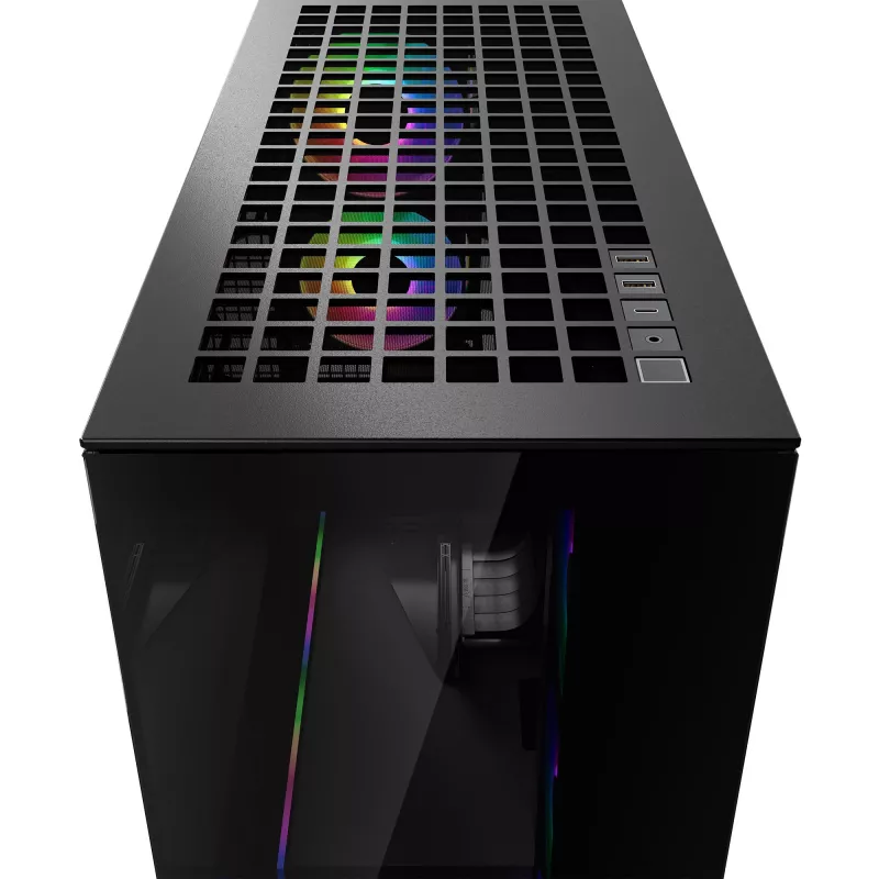 ARCTIC Xtender VG (Mirror Black) Premium κουτί PC E-ATX με κάθετη βάση GPU