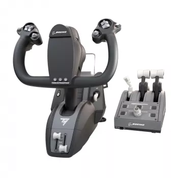 Thrustmaster TCA Yoke Pack Boeing Edition Μαύρο, Γκρι USB Fightstick PC, Xbox, Xbox One, Xbox One S, Xbox One X, Xbox Series S, Xbox Series X