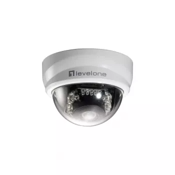 LevelOne Σταθερή θολωτή IP κάμερα δικτύου, 2 Megapixel, 802.3af PoE, IR-LEDs