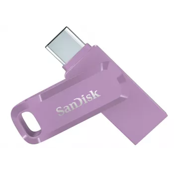 WESTERN DIGITAL SanDisk Ultra Dual Drive Go - 128 GB USB Stick - USB-C / USB-A - Μωβ