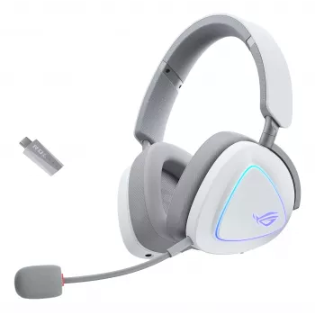 ASUS ROG Delta II Headset Ενσύρματα & Ασύρματα Headband Gaming USB Type-C Bluetooth Λευκό