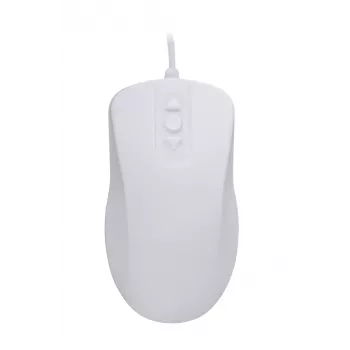 Contour Design Active Key Contour ClassicClean Medical Mouse IP68 5-Button Ενσύρματο Λευκό PMH1