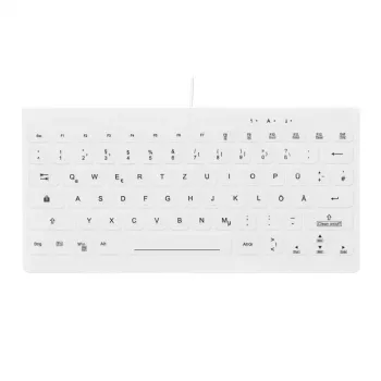 Contour Design Active Key Contour QuickClean Medical Keyboard IP68 Mini Ενσύρματο Λευκό DE C4112