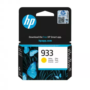 HP 933 Κίτρινο Γνήσιο Μελανοδοχείο, Κίτρινο, 1 τεμ., 330 σελίδες