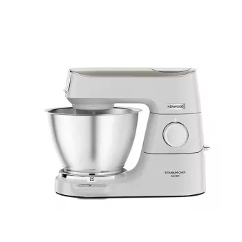 Kenwood KVC65.001WH Μίξερ κουζίνας 1200 W 5 l Ανοξείδωτο, Λευκό Ενσωματωμένη ζυγαριά