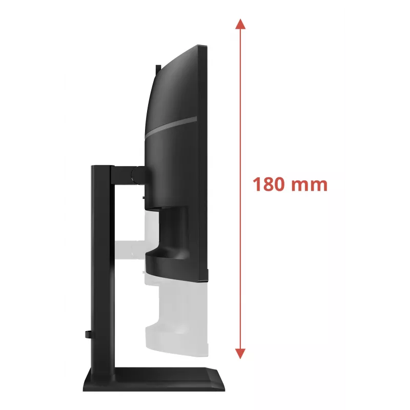 AOC E4 CU34E4CW Οθόνη υπολογιστή 86,4 cm (34 ίντσες) 3440 x 1440 Pixel UltraWide Quad HD LED Μαύρο