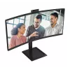 AOC E4 CU34E4CW Οθόνη υπολογιστή 86,4 cm (34 ίντσες) 3440 x 1440 Pixel UltraWide Quad HD LED Μαύρο