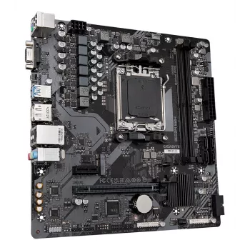 GIGABYTE B650M S2H Μητρική πλακέτα - AMD Ryzen 9000 Series CPUs, 5+2+2 Phases VRM, έως 6400MHz DDR5 (OC), 1xPCIe 4.0 M.2, GbE LAN, USB 3.2 Gen 1