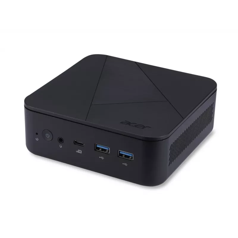 Μίνι υπολογιστής Acer Veriton NUC VN1502G-13U7U Intel Core i7-1355U, Intel Iris Xe, χωρίς RAM, αποθηκευτικό χώρο και ΛΣ, μαύρος