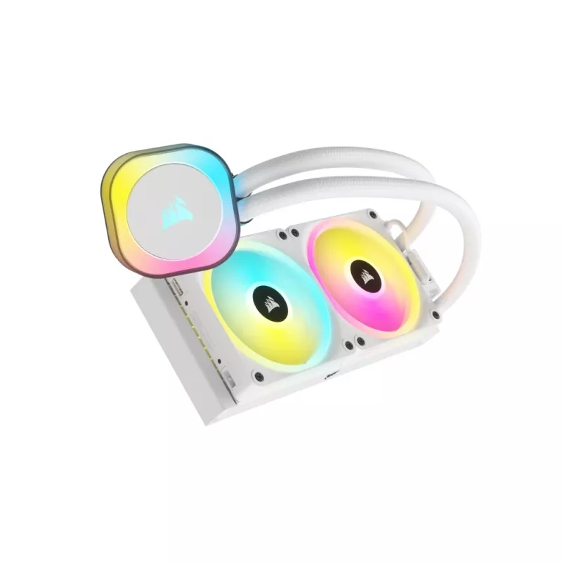 Ψύκτρα CPU CORSAIR – iCUE Link H100i RGB υδρόψυξη AiO – λευκό