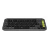 LOGITECH Ασύρματο πληκτρολόγιο - Pop Icon Keys - Graphite & Green Qwertz Γερμανικό
