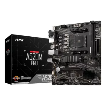 MSI A520M PRO Μητρική AMD A520 Socket AM4 micro ATX
