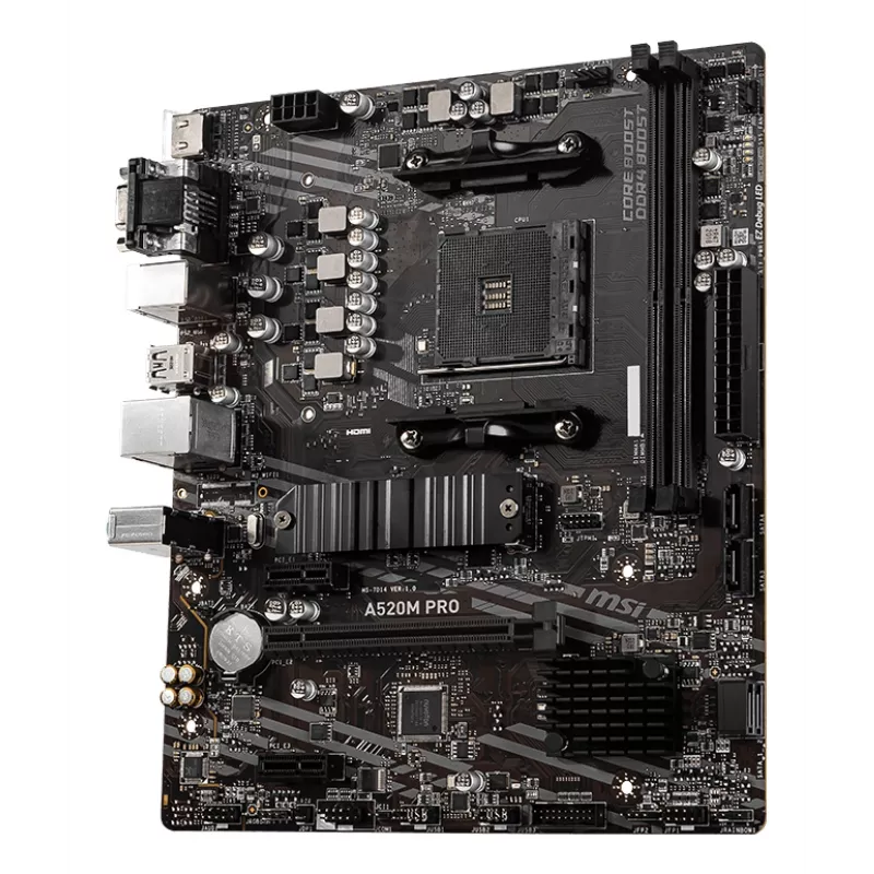MSI A520M PRO Μητρική AMD A520 Socket AM4 micro ATX