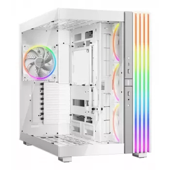 Θήκη υπολογιστή be quiet! Light Base 900 FX, Full Tower, E-ATX / XL-ATX, ψημένο γυαλί, 4 ανεμιστήρες 140 mm, ψύκτρα CPU 190 mm, λευκή