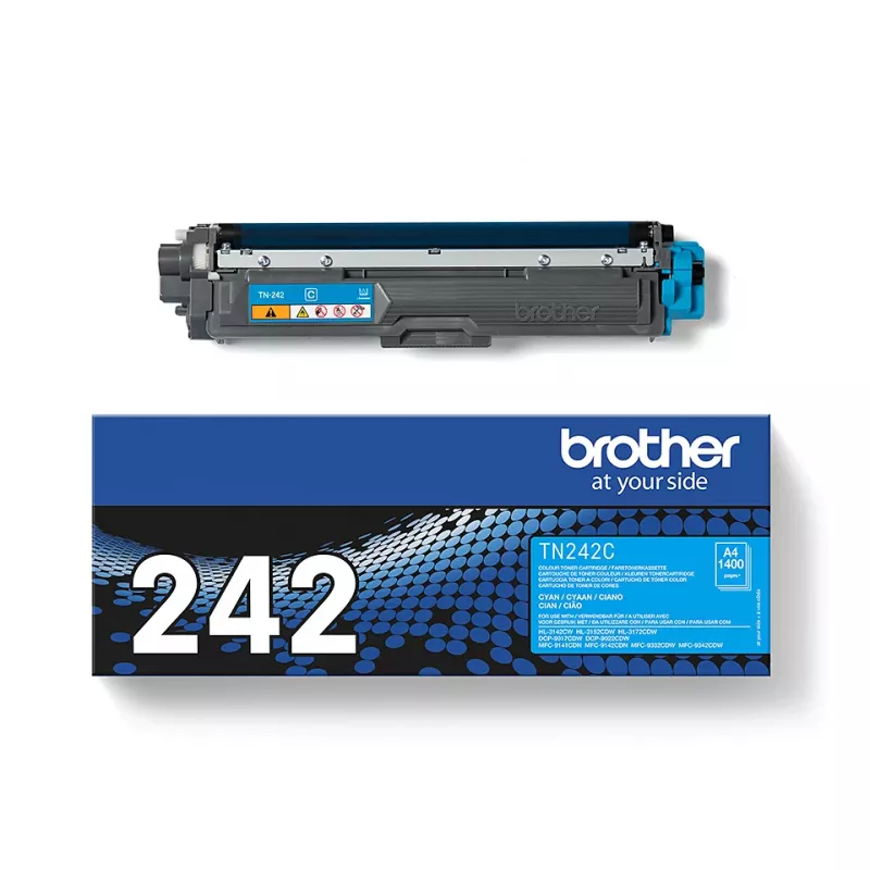 Μελανοταινία Brother TN-242C 1200 σελίδες Κυανό