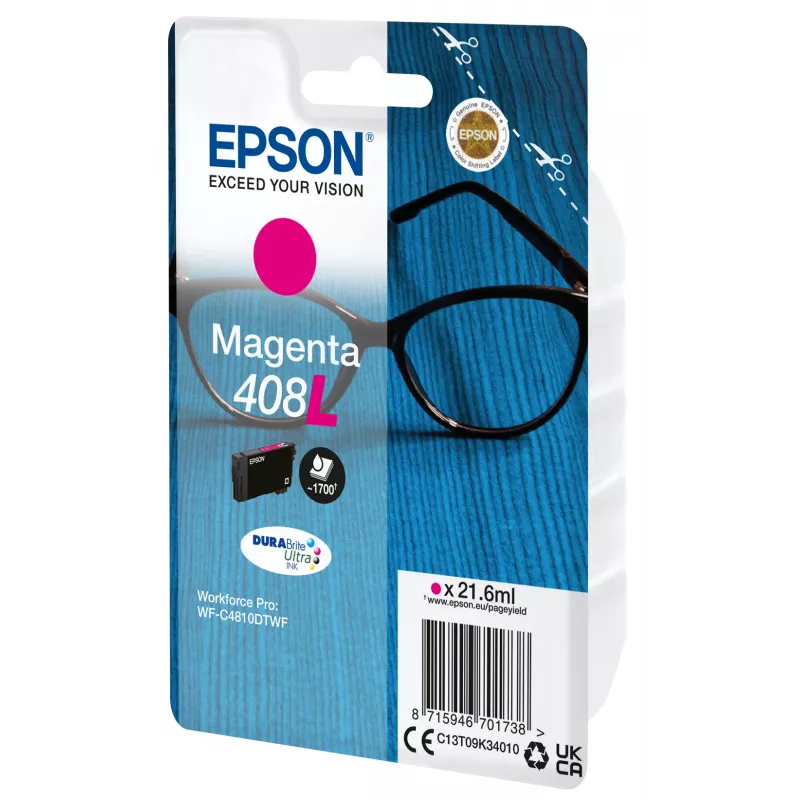 Epson C13T09K34010 Μελάνι 1 τεμ. Γνήσιο High (XL) Yield Ματζέντα