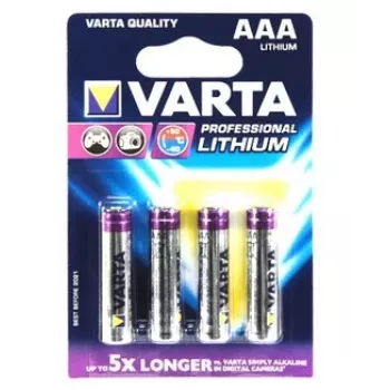 VARTA Μπαταρία μίας χρήσης Ultra Lithium AAA 1,5 V 4 τεμ.