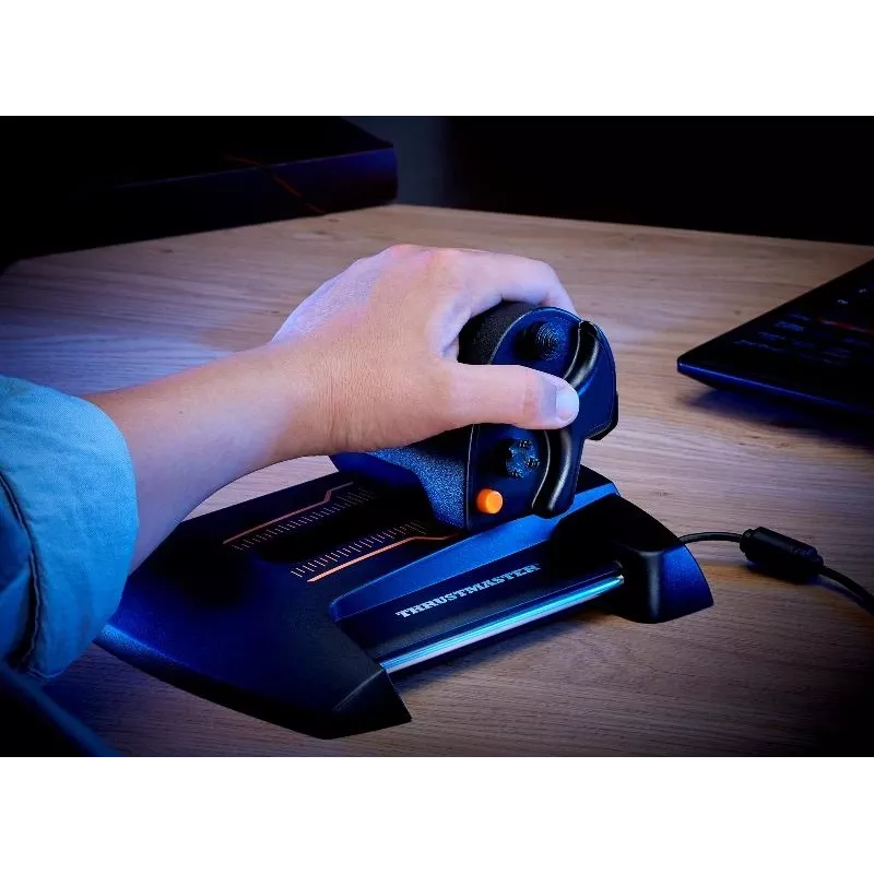 Thrustmaster TWCS Throttle Μαύρο USB Joystick Αναλογικό PC