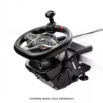 Thrustmaster SimTask Steering Kit, βάση τιμονιού αγώνων και περιστρεφόμενη λαβή τιμονιού για προσομοιώσεις βαρέων οχημάτων, συμβατό με τιμόνια T128 και T248