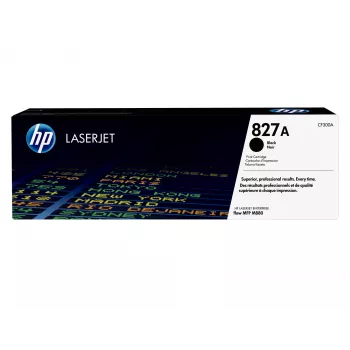 HP 827A Μαύρο Γνήσια Κασέτα τόνερ LaserJet, 29500 σελίδες, Μαύρο, 1 τεμ.