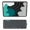 LOGITECH Flip Folio Graphite – iPad Pro 13 ιντσών (M4) iPad Air 13 ιντσών (M2 & M3) – Qwertz Γερμανικό