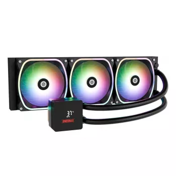 All-in-One Υδρόψυξη ENERMAX Aquafusion II 360 mm, ανεμιστήρας 120 mm, 380 W TDP, Μαύρο