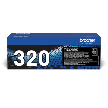 Brother TN-320BK Κασέτα τόνερ 1 τεμ. Γνήσιο Μαύρο