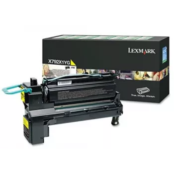 LEXMARK τόνερ - X792 - High Yield Return Programme Extra - 20k σελίδες - κίτρινο