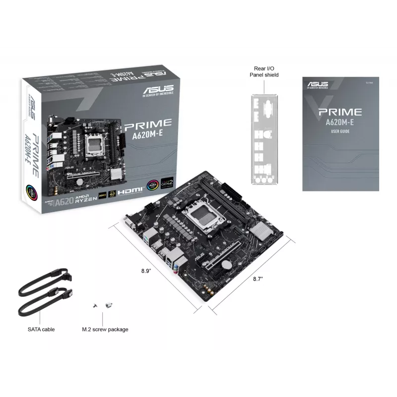 Μητρική ASUS PRIME A620M-E-CSM AMD A620 υποδοχή AM5 micro ATX