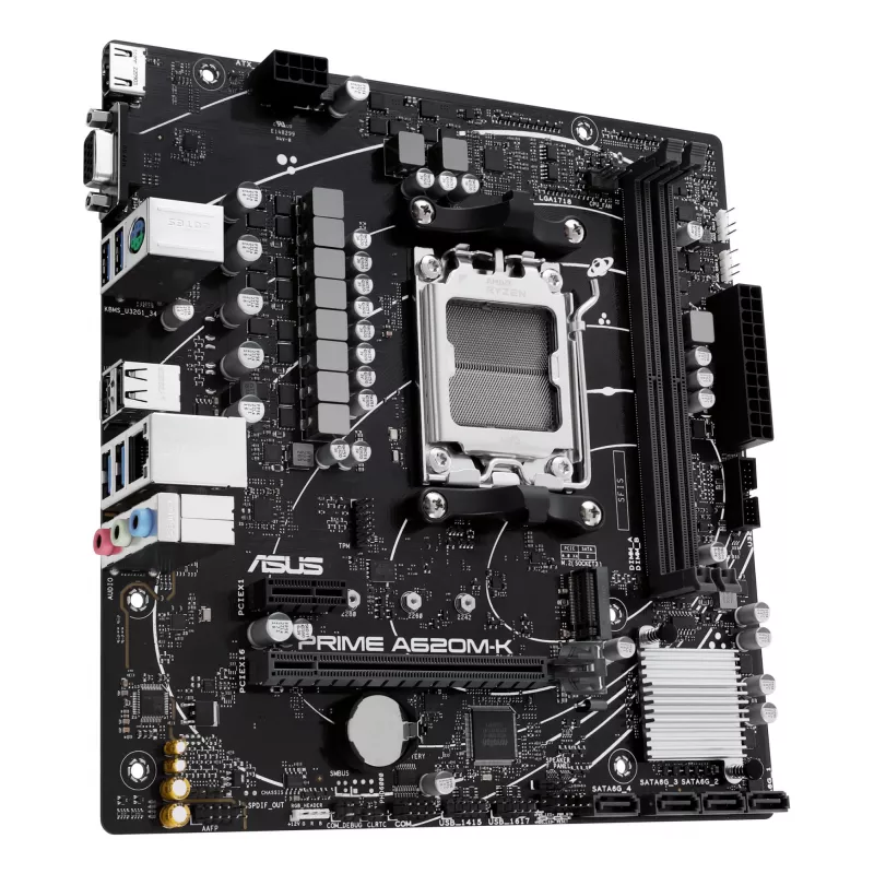 ASUS PRIME A620M-K AMD A620 υποδοχή AM5 micro ATX