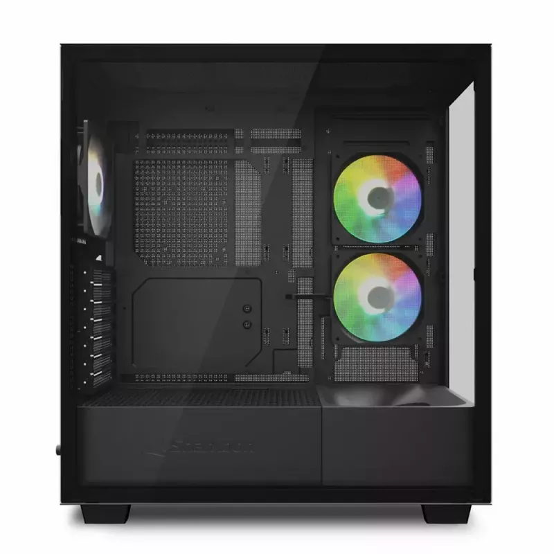 Κουτί PC Sharkoon Rebel C60 Midi-Tower μαύρο