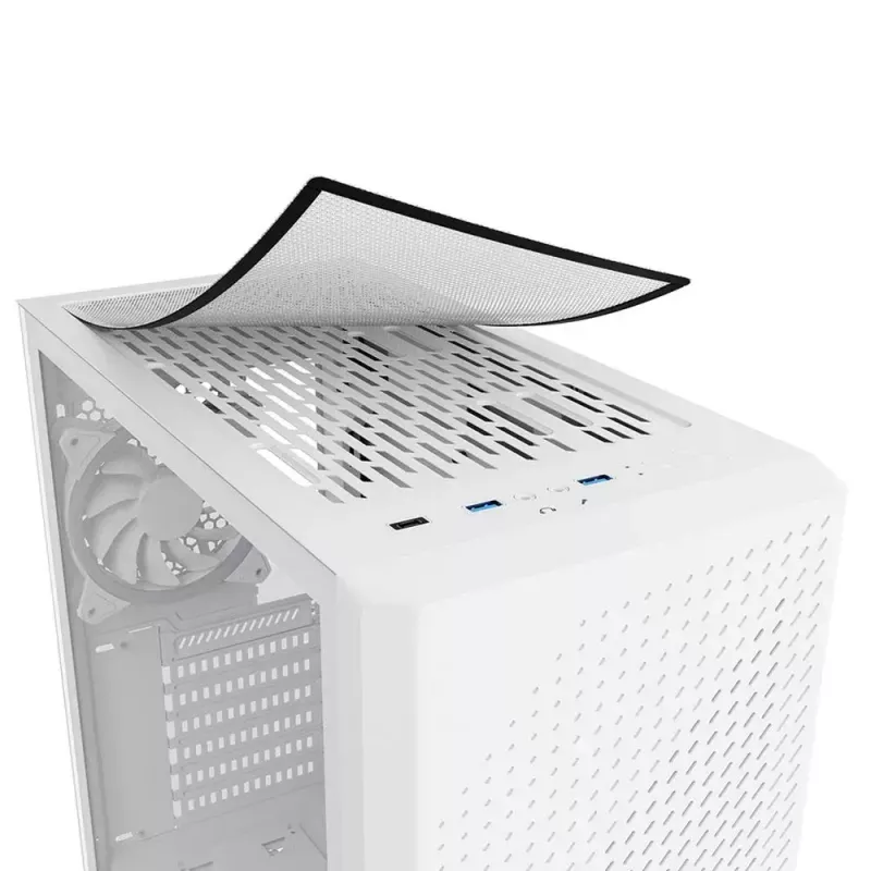 Κουτί PC Sharkoon VS9 RGB Midi Tower λευκό