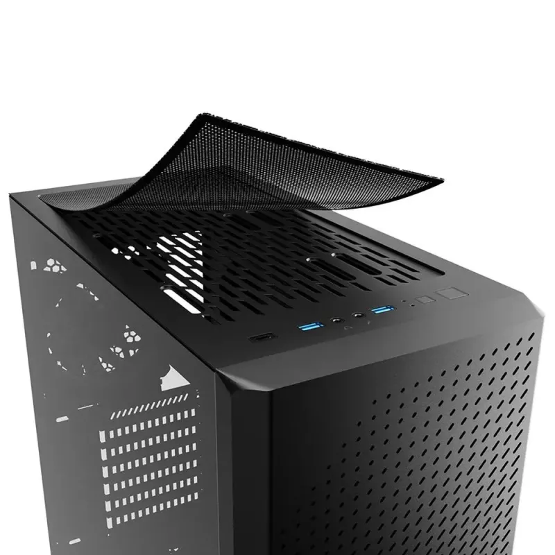 Κουτί PC Sharkoon VS9 RGB Midi Tower μαύρο