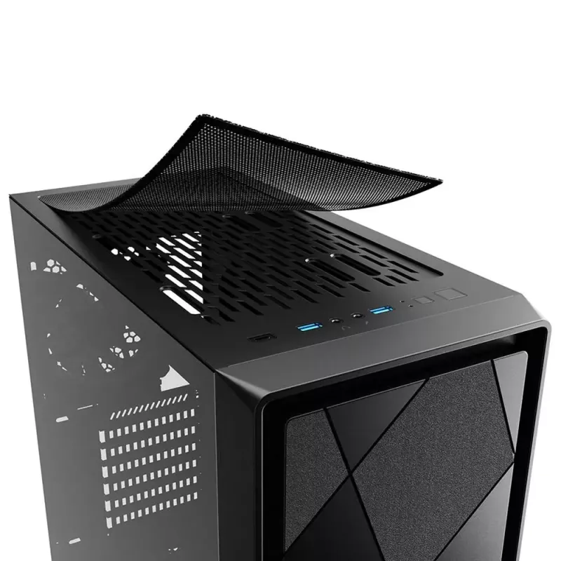 Κουτί PC Sharkoon VS8 RGB Midi Tower μαύρο