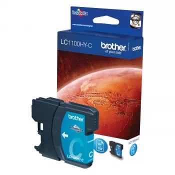 Brother LC1100HYC δοχείο μελανιού, 1 τεμ., γνήσιο, κυανό