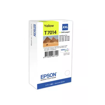 Epson μελανοδοχείο XXL κίτρινο 3.4k, κίτρινο, μελάνι με βάση χρωστική, 34.2 ml, 1 τεμ.