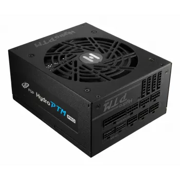 FSP Hydro PTM PRO 1650W τροφοδοτικό ATX ATXV3.1 μαύρο, 1650 W, 110 - 240 V, 50/60 Hz, ενεργό, 120 W, 1650 W