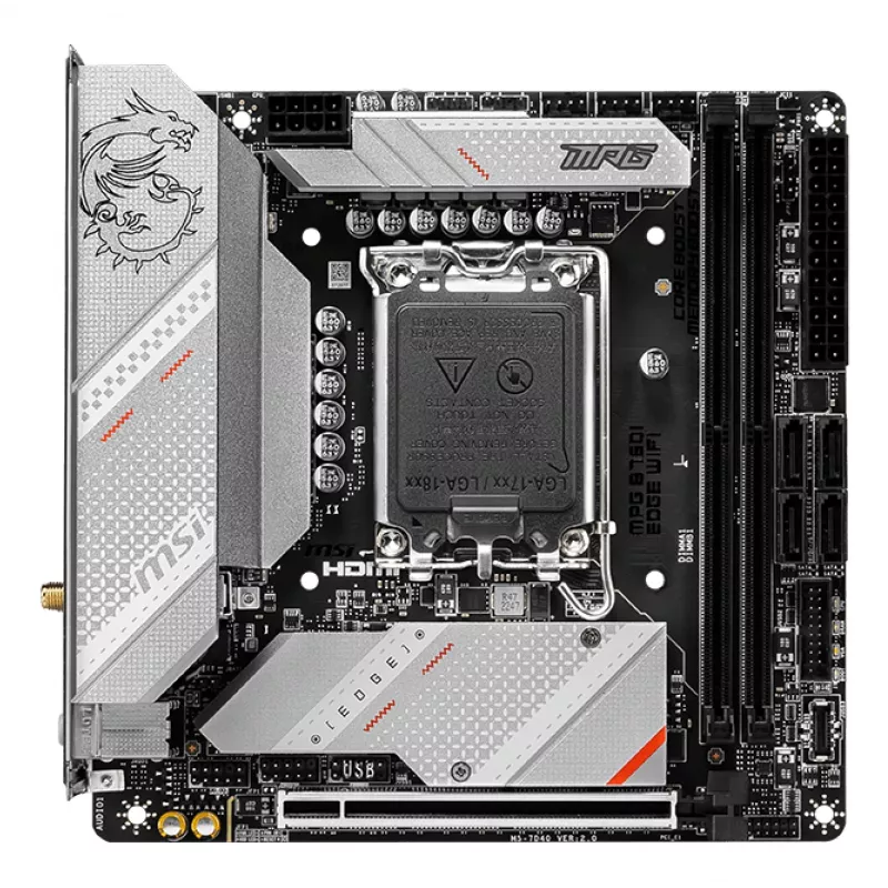 MSI MPG B760I EDGE WIFI μητρική Intel B760 LGA 1700 Mini-ATX