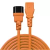 Lindy 2m καλώδιο επέκτασης IEC, πορτοκαλί