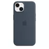 APPLE iPhone 14 - θήκη σιλικόνης με MagSafe - Storm Blue