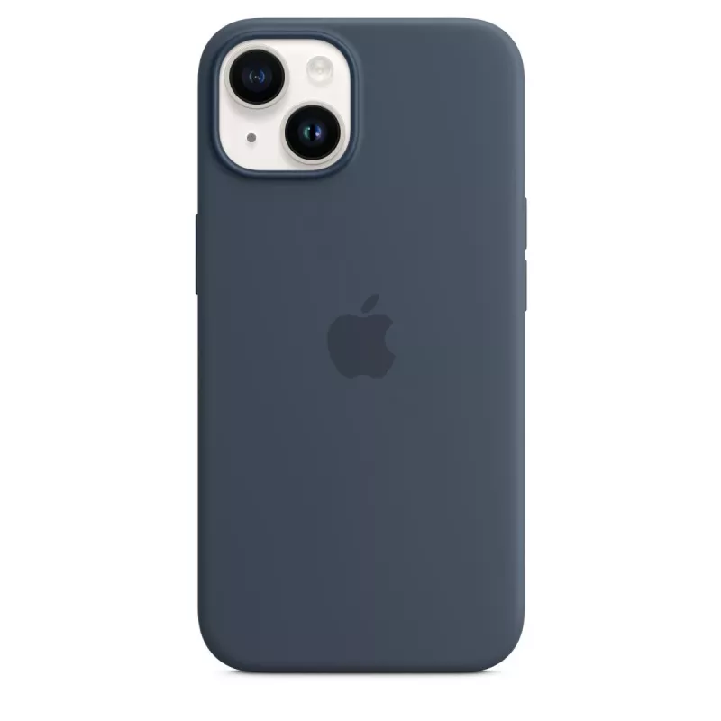 APPLE iPhone 14 - θήκη σιλικόνης με MagSafe - Storm Blue