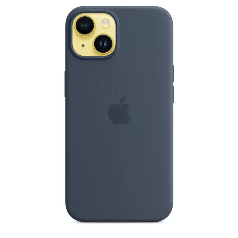 APPLE iPhone 14 - θήκη σιλικόνης με MagSafe - Storm Blue