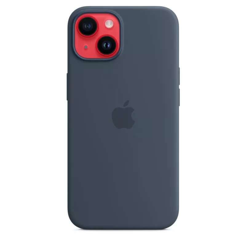 APPLE iPhone 14 - θήκη σιλικόνης με MagSafe - Storm Blue